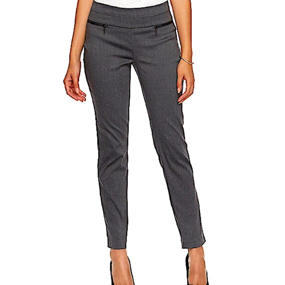 PURPLE- Candies Audrey fit pull on pants